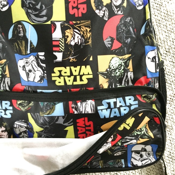 Disney Star Wars Backpack School Bag NEW!! - Picture 6 of 7